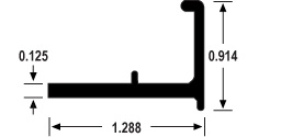 37899 – ACM Male Connector 6063-T6 37899 – ACM Male Connector 6063-T6