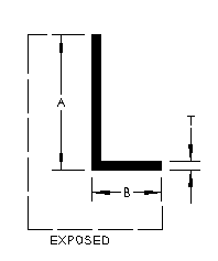 L Angle Size Chart